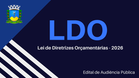  CÂMARA MUNICIPAL DE CACONDE - SP EDITAL DE AUDIÊNCIA PÚBLICA LDO - 2026
