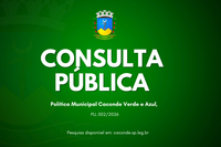 Consulta Popular – Projeto de Lei Caconde Verde e Azul
