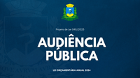 Edital de Audiência Pública - LOA 2024