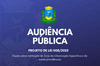Edital de Audiência Pública - PLE 008/2023