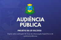 Edital de Audiência Pública - PLE 051/2022