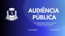 EDITAL DE AUDIÊNCIAS PÚBLICAS