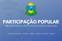 Reforma Administrativa e Plano de Carreira da Prefeitura de Caconde